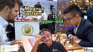 Why was Magnus Carlsen so unhappy against 15-year-old Nodirbek Abdusattorov?