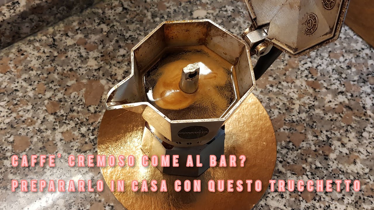 Cerchi un caffè cremoso come al bar? Preparalo con questo trucchetto