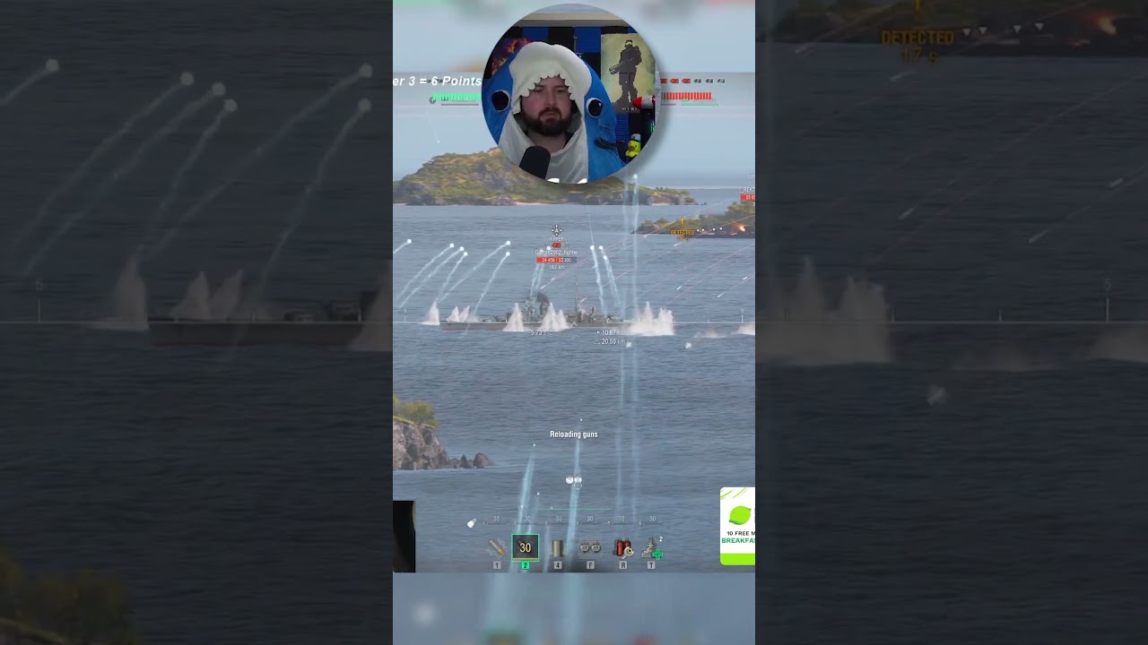 TOTALLY A "DEV" STRIKE #shorts #gaming #worldofwarships #twitch #moments #live #funny #memes #comedy
