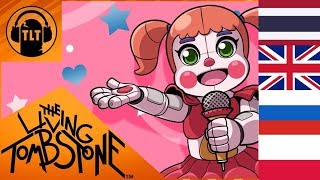 Video thumbnail of "FNaF: SL | Song: I Can't Fix You - The Living Tombstone - 7 language"