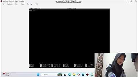 Tutorial perintah-perintah dasar di virtual box menggunakan debian (Tugas Video ASJ)