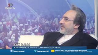 İnsanın gece gündüz demeden çalışması haram mıdır? - Muhammed Hüseyin(R.A.) Resimi