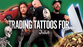 'I Traded a Tattoo for a Full Human Skeleton' | Tattoo Artists React