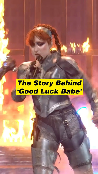 The Story Behind Chappell Roan's 'Good Luck, Babe!’ 💫 #justintranter #chappellroan