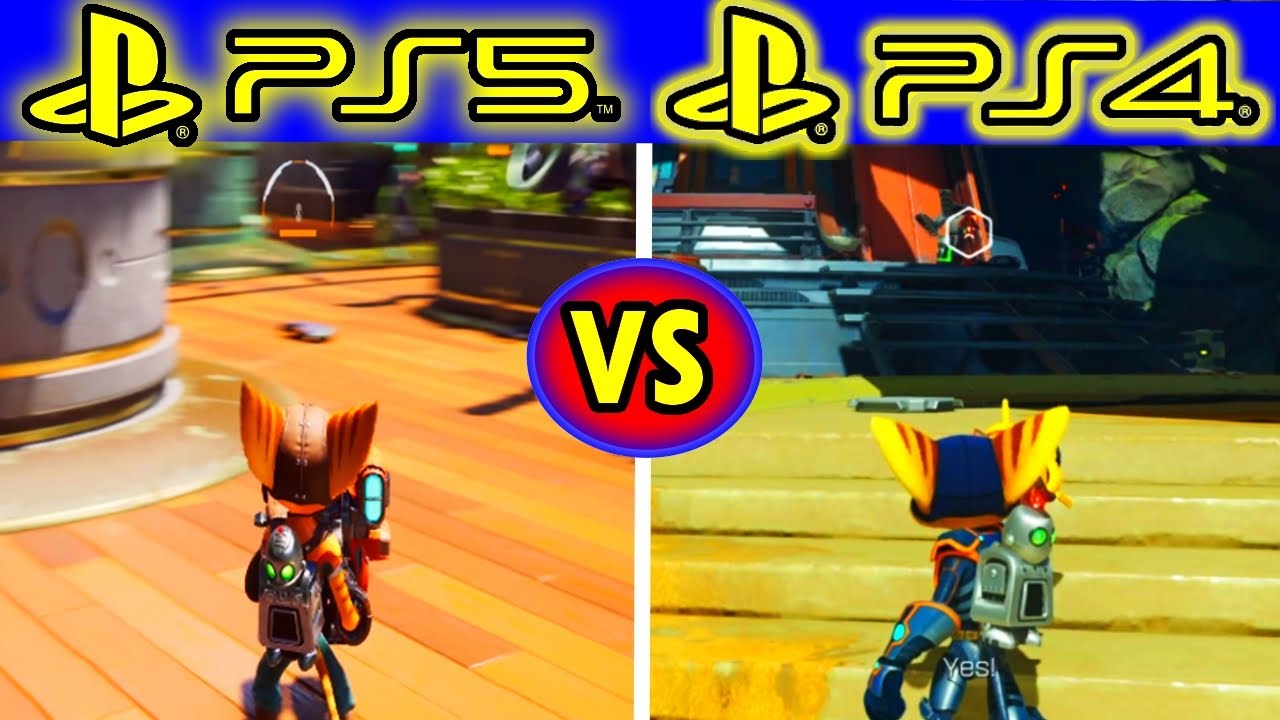 Ratchet & Clank Rift Apart - PS5 Vs PS4 PRO - Graphics comparison