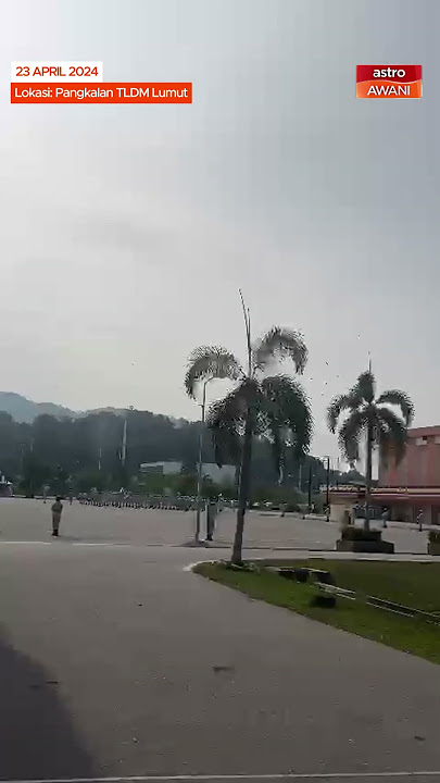 Dua helikopter terhempas ketika raptai di Pangkalan TLDM Lumut