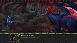 Tyrande and the Dragon Aspects confront corrupted Ysera