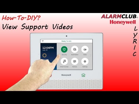 Honeywell Lyric Security System - How to View Support Videos?