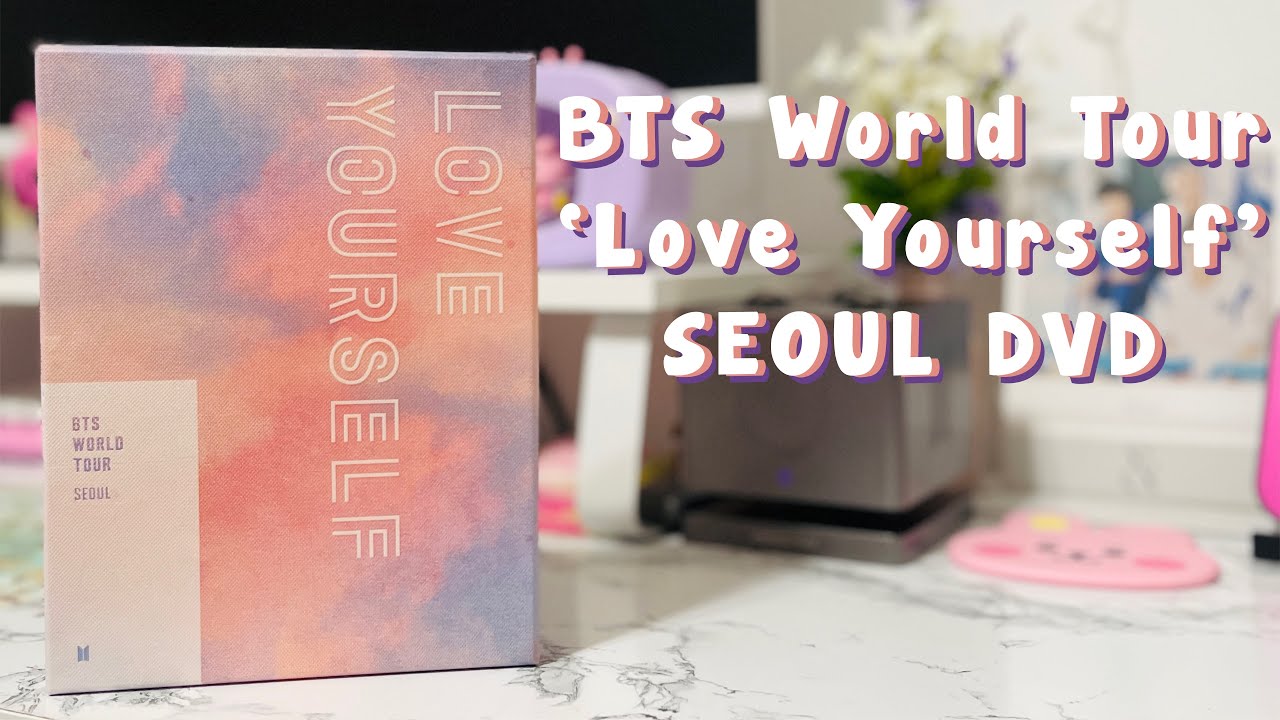 [unboxing] BTS World Tour Love Yourself SEOUL DVD