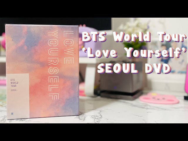 unboxing] BTS World Tour Love Yourself SEOUL DVD - YouTube