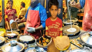 Amazing Bangladeshi Street Food -Best Place To Eat Chapti Pitha at China Food Time/Mr Foodie