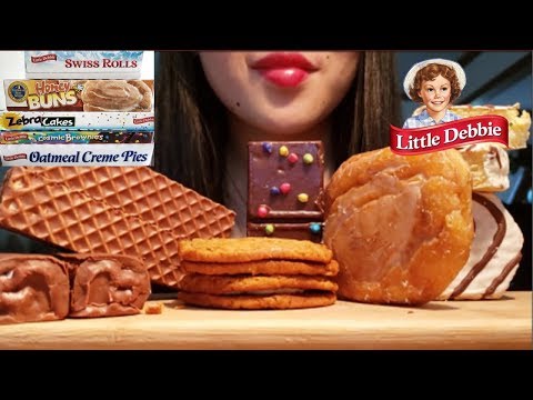 Little Debbie (Honey buns, oatmeal creme pie, nutty buddy, zebra cake, cosmic brownies, swiss rolls)