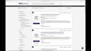 HPU Libraries: Finding Full Text Articles