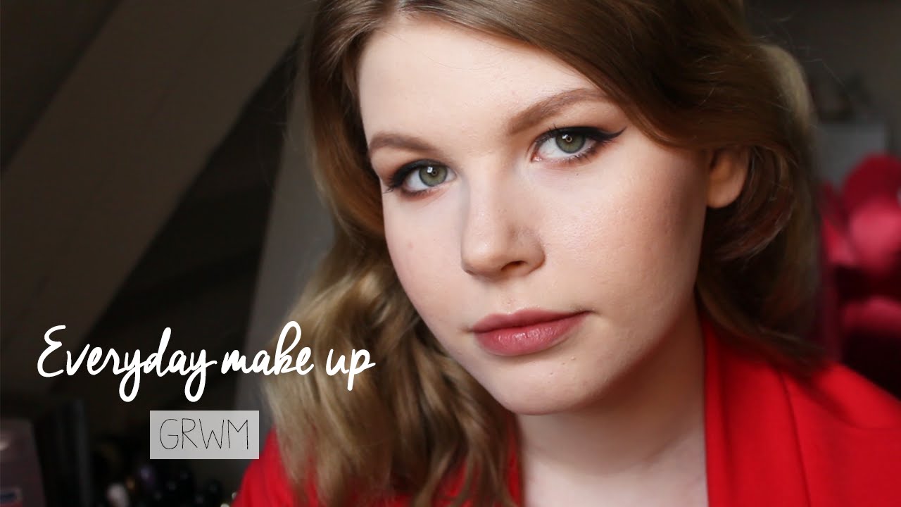 My everyday make-up | GRWM - YouTube