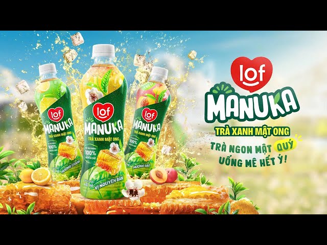 TRÀ XANH MẬT ONG LOF MANUKA – TRÀ NGON MẬT QUÝ, UỐNG MÊ HẾT Ý!