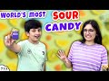 WORLD'S MOST SOUR CANDY | Spicy vs Sour No Reaction | Aayu and Pihu Show