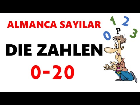 9.DERS ALMANCA|9.sınıf 1.ÜNİTE Ders 9 | Sayılar 0-20