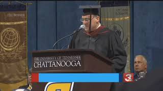 Family of UTC student killed in February receives his diploma