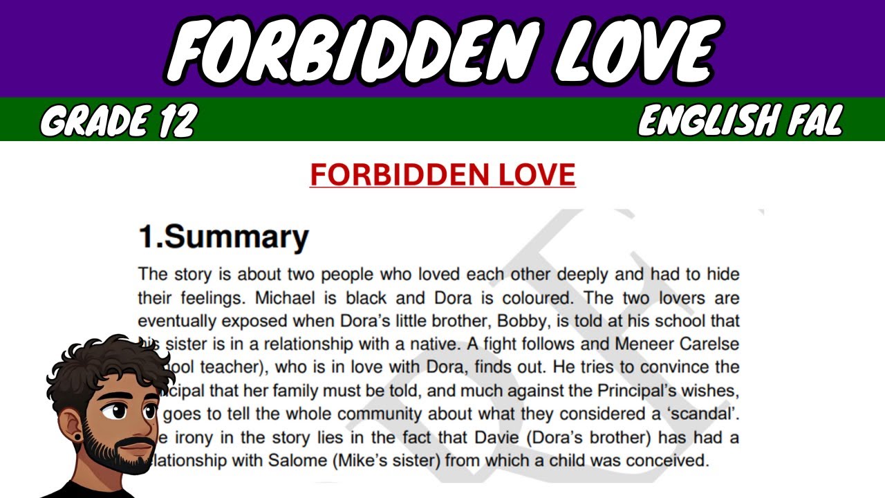 Forbidden Love Grade 12 English FAL YouTube