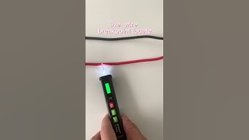 Find breakpoints quickly#multimeter #test pencil#electrician