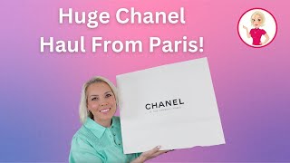 Huge Chanel Haul From Paris!