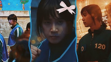 squid game edits | hyun ju | player 120 tiktok compilation because she is the best