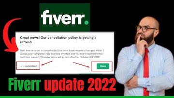 Fiverr Update 2022 | Buyer Requests cancel | ফাইভারে নতুন আপডেট | Fiverr order cancel new update.