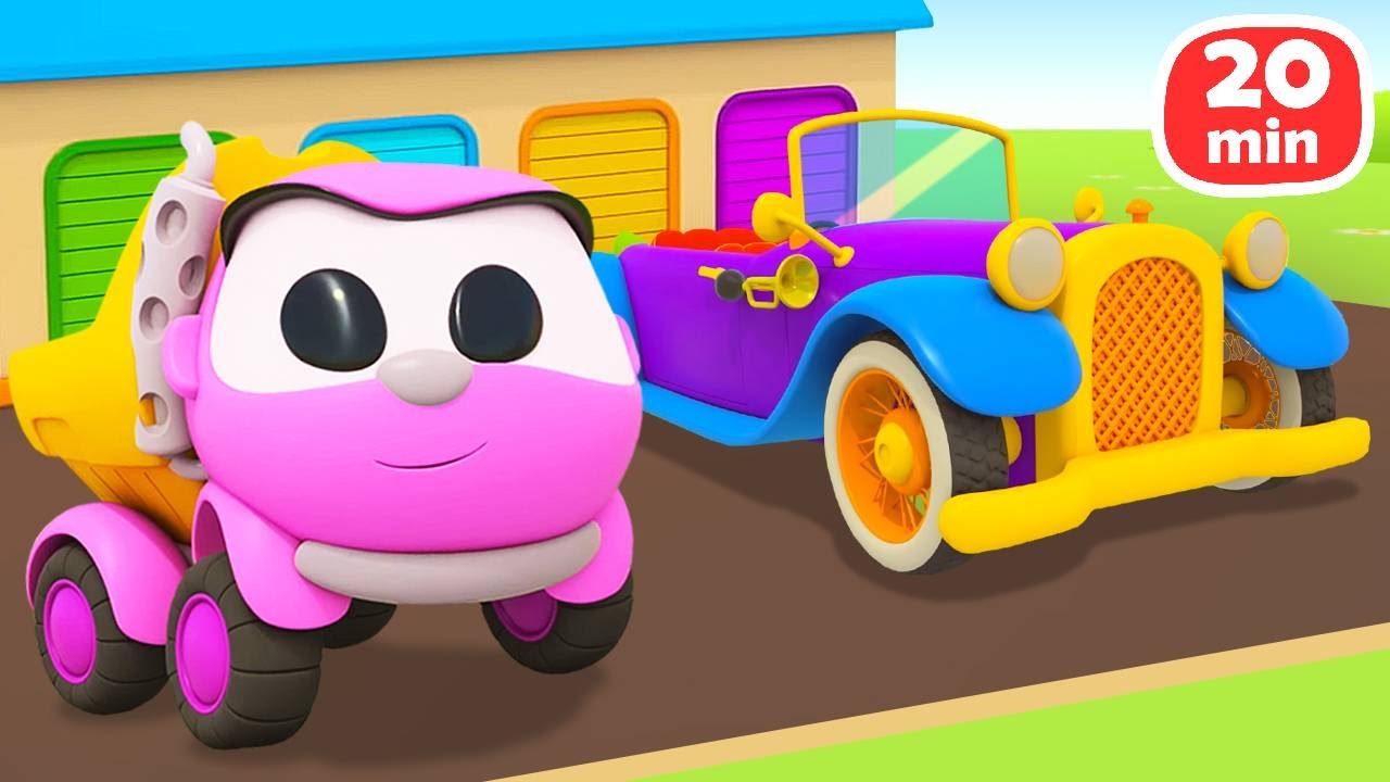 Çizgi film - Küçük oyuncak kamyon Lea ve oyuncak arabalar! Bebek videoları!