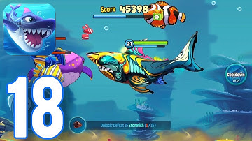 Fish Eat Fish.io - Gameplay Walkthrough Part 18 - Megalodon (ios,Android)