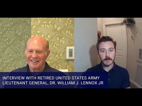 Pain Resource interviews Lieutenant General (Retired) William J. Lennox