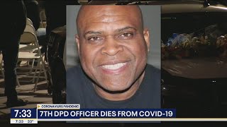 Seventh Dallas police officer dies from COVID-19