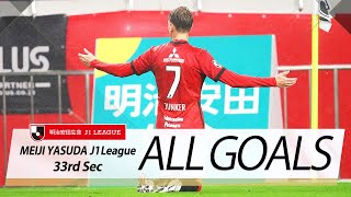 Ｊ１第33節の全ゴールまとめ！ALL GOALS:明治安田生命Ｊ１第33節