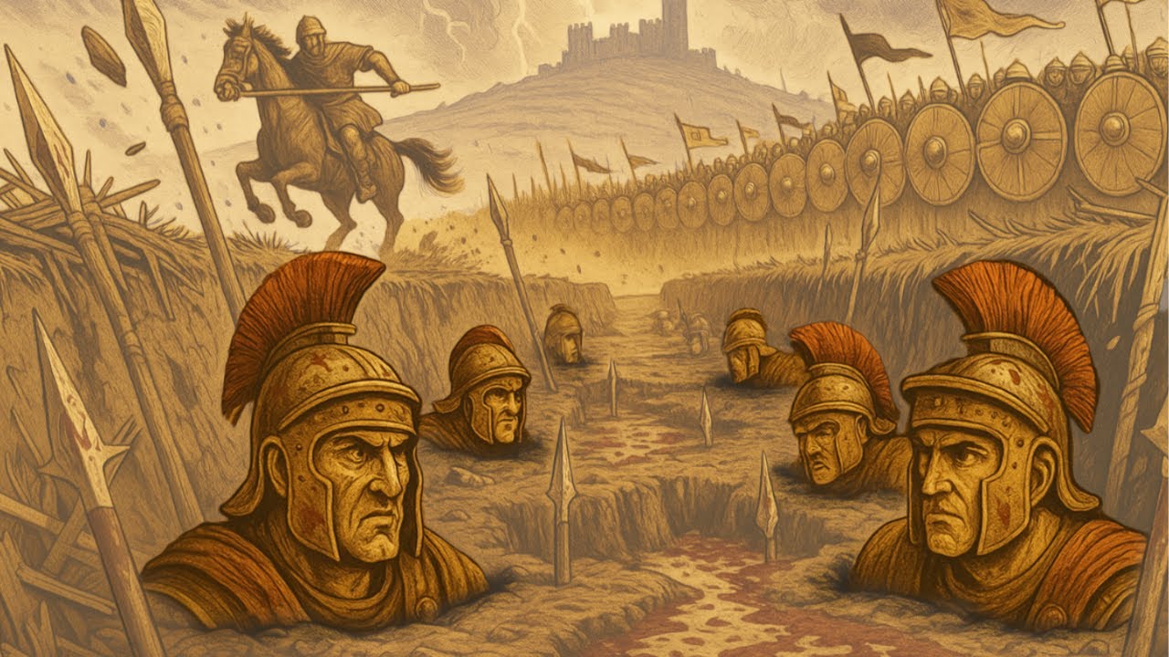 Esto Paso Cuando Julio César se Enterró Vivo con su Ejército | El Asedio de Alesia