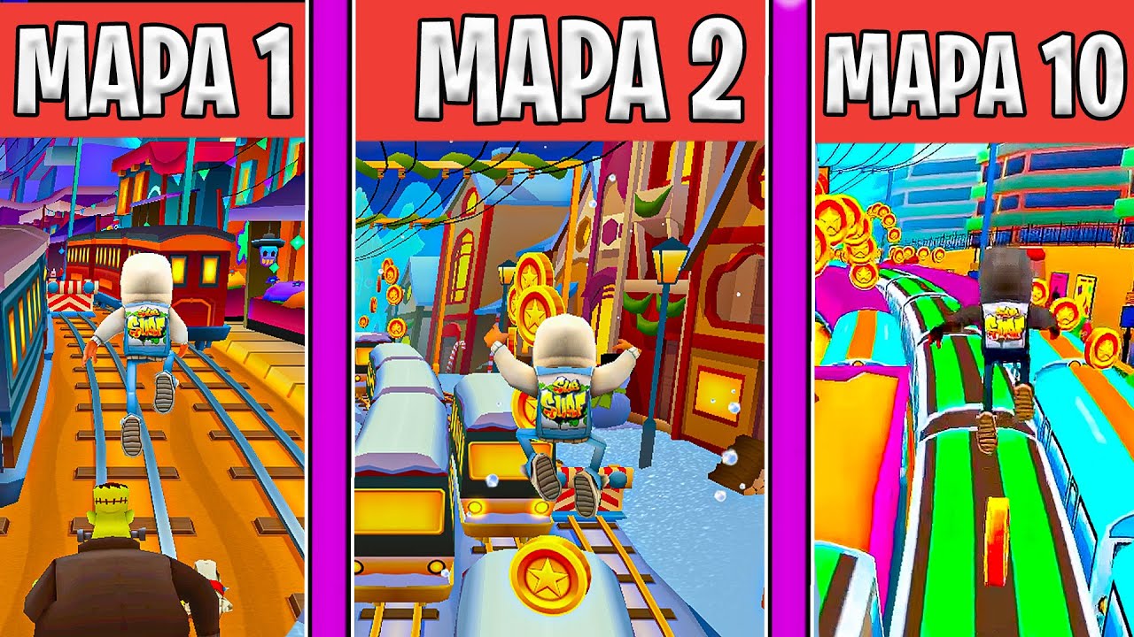 Novos mapas lançados para Subway Surfers - Site de jogos sem atraso. —  Eightify