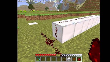 Minecraft: Flashing Redstone Torches guide