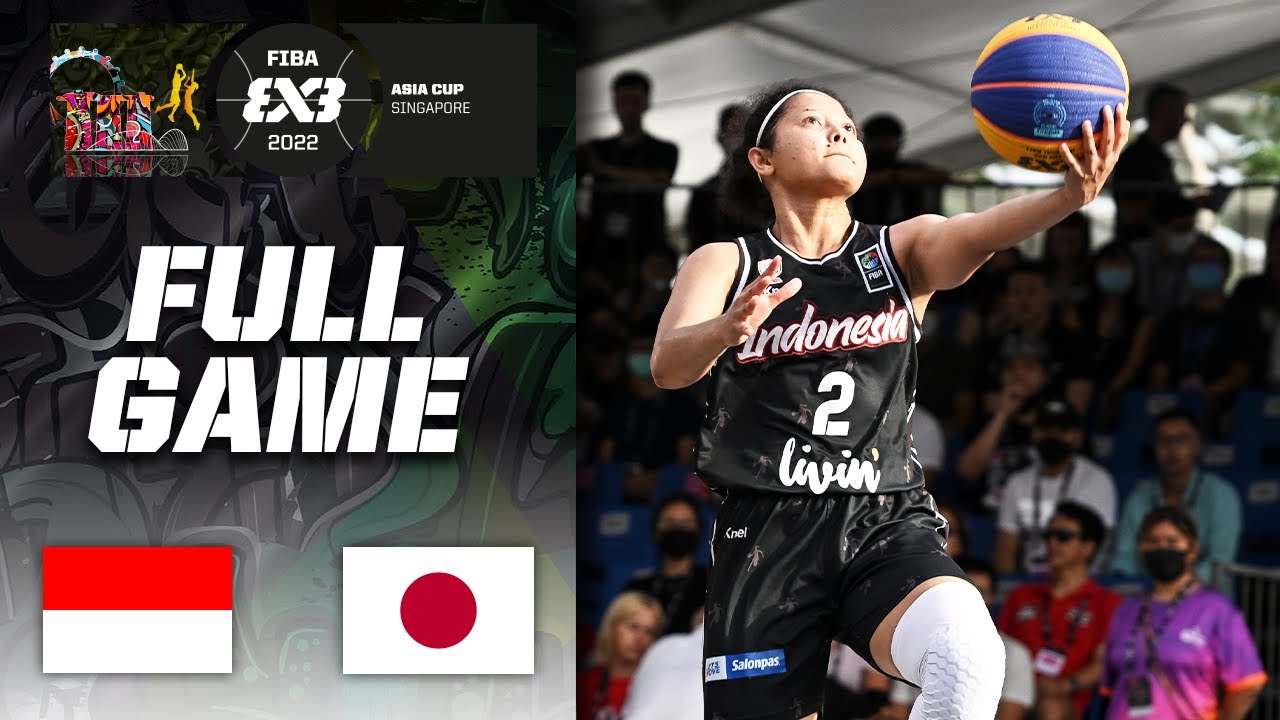 Indonesia v Japan | Women Bronze Medal Match | Full Game | FIBA 3x3 Asia Cup 2022 | 3x3 Basketball