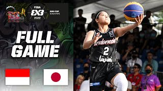 Indonesia v Japan | Women Bronze Medal Match | Full Game | FIBA 3x3 Asia Cup 2022