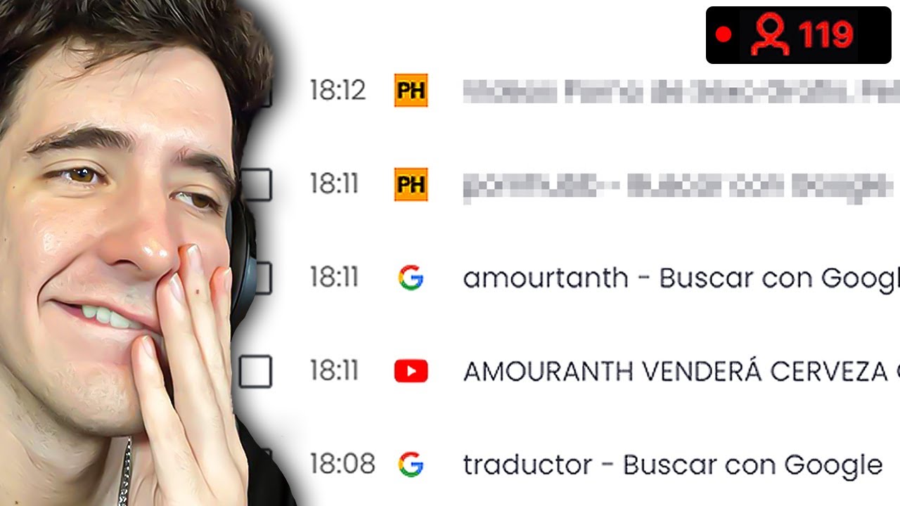 MOSTRE Mi HISTORIAL en DIRECTO