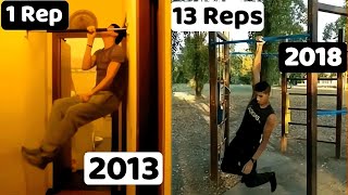6 YEARS One Arm Pull Up Transformation (2013 - 2018)