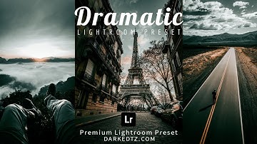 Free Lightroom Preset | How to Edit Dramatic Effect In Lightroom Mobile | Lightroom Mobile Tutorial