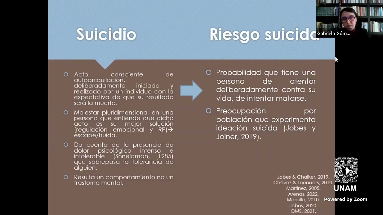 Ya no puedo más con la vida: identificando el riesgo suicida