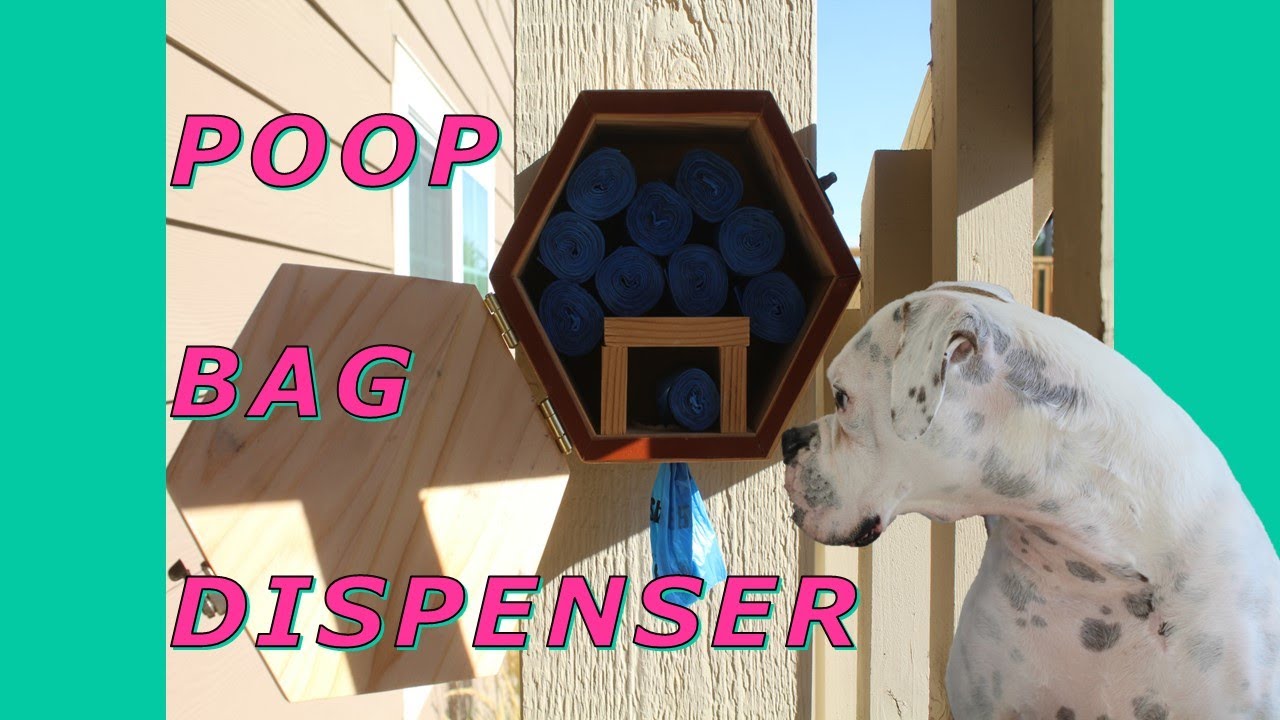 Poop Bag Dispenser - Scrap Wood Project