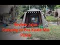 Camping in raining  pos kuala mu campsite sg siput perak review jujur