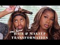 1 HOUR TRANSFORMATION: HAIR & MAKEUP| JULIA HAIR