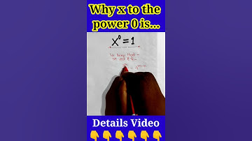 X की power 0 = 1 क्यों होता है? || Why x to the power 0 is 1 || Math shorts tricks | 😇🤔😇Magic Tricks