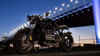 BMW K1100 Cafe racer build full time lapse. twisted94 project