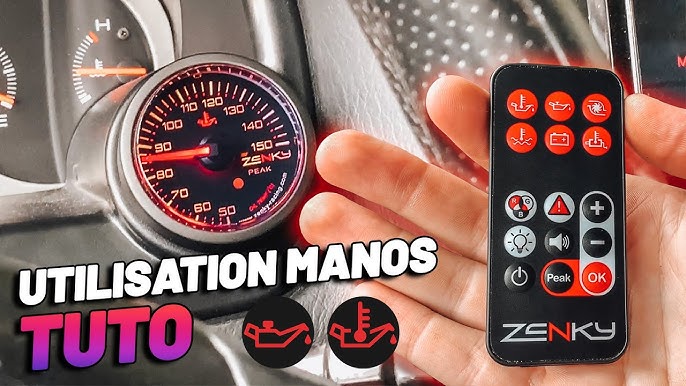 Manomètre de pression turbo AEM X-Series de -1 à 2.5 bar - SWAPLAND