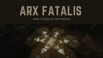 Arx Fatalis - How to solve the riddle