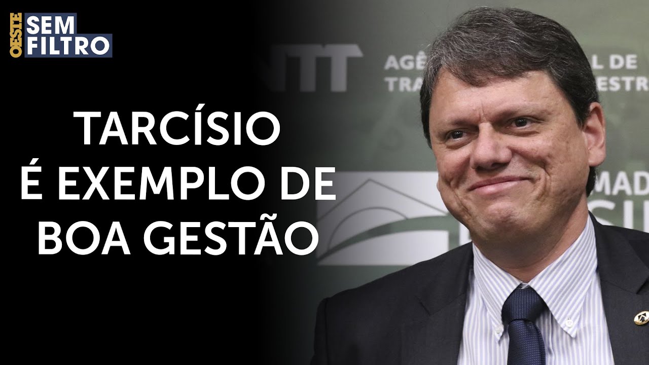 Tarcísio de Freitas completa cem dias como governador de São Paulo | #osf