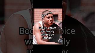 Bodie's choice was heavily utilized by Stringer#shortvideo #shorts #thewire #foryou